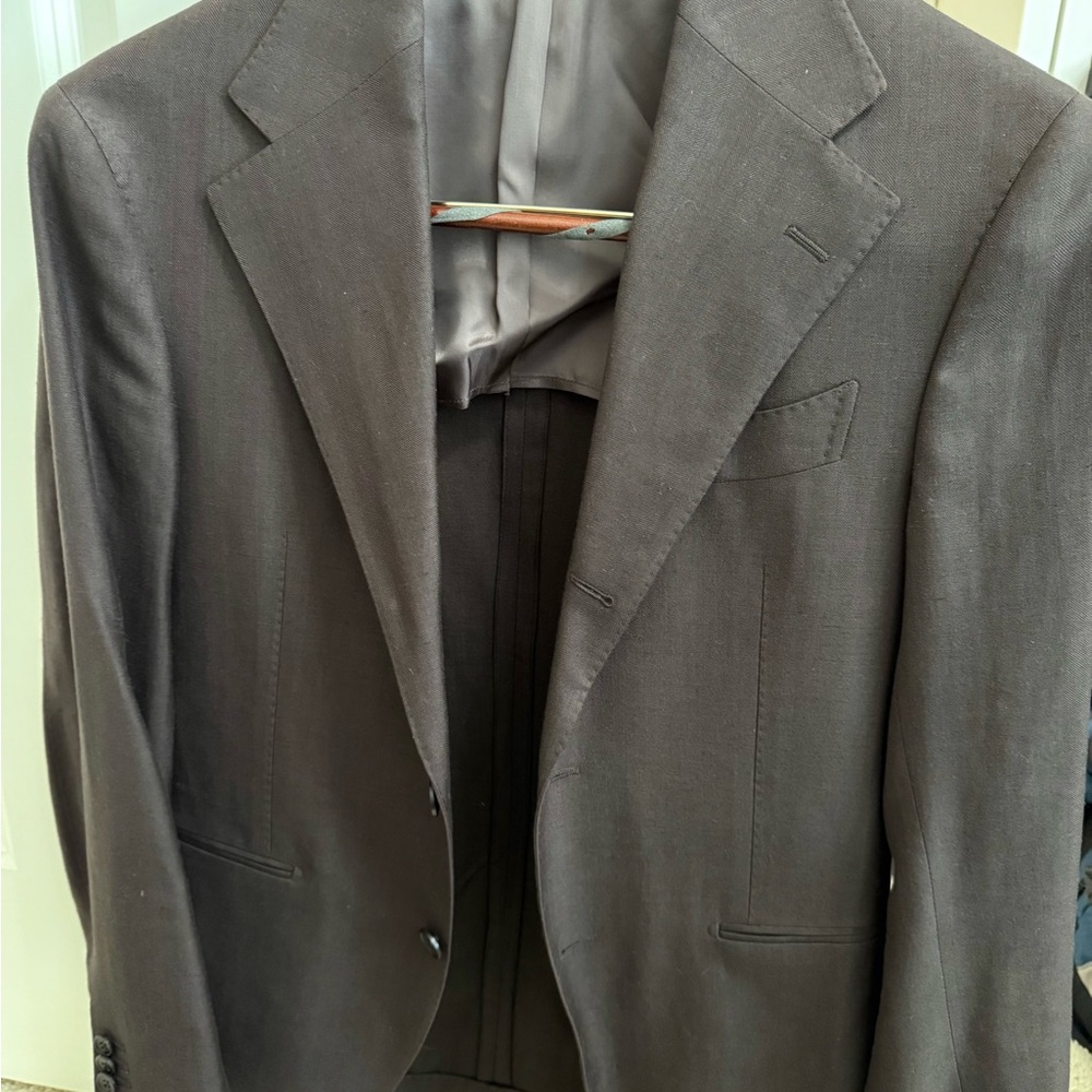 Suitsupply brown herringbone jacket - Picture 3 of 6